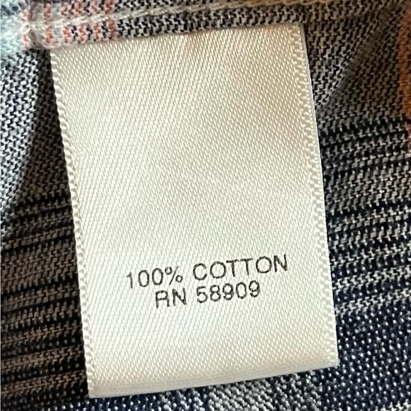 ROWM Long Sleeve Medium Plaid Washed Corduroy Shirt size XL - Picture 13 of 14